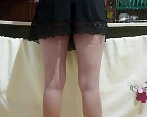 damn this employee slut flashes her hot brazilian ass at work makin me crazy horny