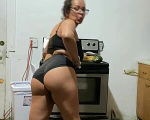 yo check anna maria that dominican milf teasing her big tits in the caribbean vibe part 3