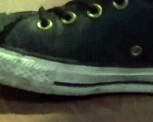 Giantess clayman stomps fetish crush under huge tall feet