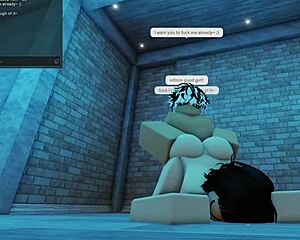 Watch me pound my slut while another princess stares jealous in roblox condo