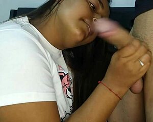 curvy latina stepmom in lingerie rewards college grades with huge bbc anal pounding and titty fuck pov