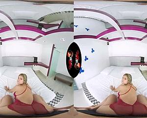 stunning big tit babe in ultra hd vr