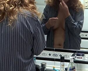 watch my hot wife flash her big ass pussy while fucking for you voyeurs