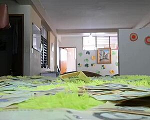 that busty stepmom's juicy big tits bounce as she squirts hard with her huge new dildo toy