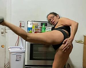 yo check anna maria that dominican milf teasing her big tits in the caribbean vibe part 3