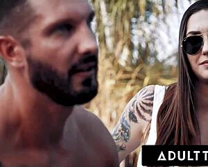 rocky, you teasing me bending over that wet car? time to drill your tight pussy now