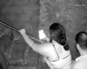 hidden cam catches busty brazilian milf riding her stepson hard