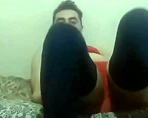 Sluty Sofi Vice's Anal Toy Addiction on Bed with Heels and Ripped Clothes