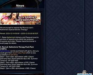 How's that electric therapy feel with anal creampie in your huge tits, Katherine?