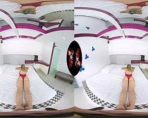 stunning big tit babe in ultra hd vr