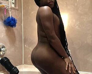 come stretch this tight ebony teen pussy with your big black cock 😈
