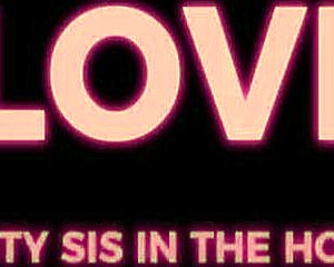 Stepsis Teases with Independence Day Edging in Reality Sex Scene