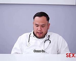 hey hottie yorgelis carrillo let the doctor fuck your big tits ass in hospital quickie blowjob