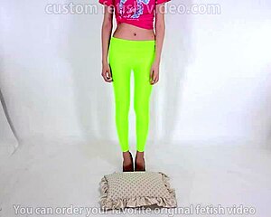 check out these beautiful legs stepping on cushion in high heels fetish fun