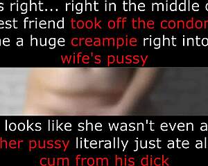 my chubby wife turns into best friend's breeding dump by accident in this cuckold story part 1