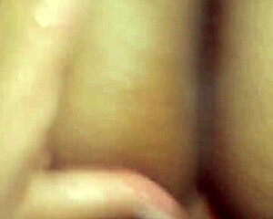 wife rides anal dildo toy hard at home