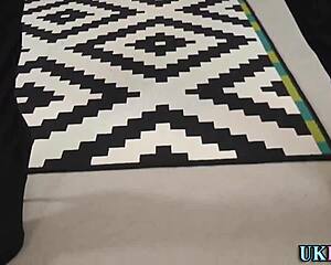 mature woman in heels and stockings strokes cock to heavy cumshot finish