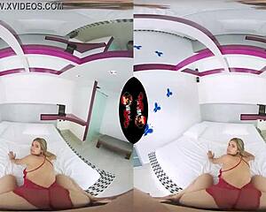 stunning big tit babe in ultra hd vr