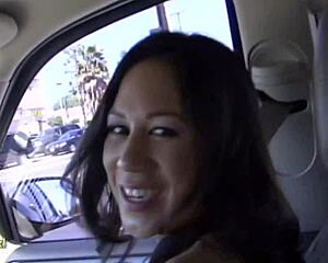 Kaime Kai's big nipples bounce as she's nailed face down ass up riding cock