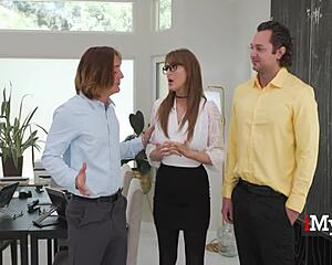 Boss Lady Jordan Maxx Begs for Employee Cocks After Blackmail Fiasco!