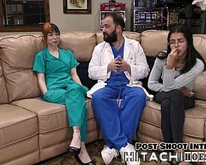 omg freshman ditria rose squirms from mandatory hitachi vibes!! pov orgasm madness 😩💦