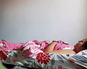 My horny stepsister's homemade ass spanking and tit licking turns into wild roommate sex.