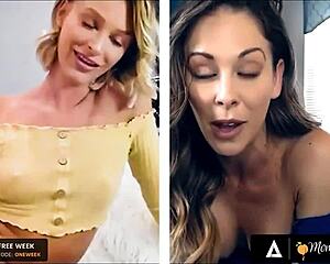 Mommysgirl Emma Hix And Stepmom Cherie Deville Lick Wet Pussies