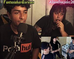 reacting to argentina's hottest porn then chubby alisongonzalez26 sucks my cock fantasiahardcoresex!