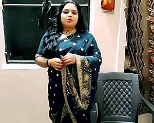 Horny desi bhabhi bent over fucked rough by neighbor boys big cocks. Monster pounding her pussy! 🍆💦