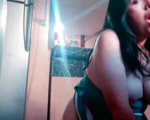 bbw housewife cheats with plumber dumping cum deep in her pussy while boyfriend's away.