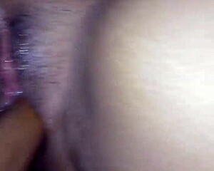 Pussy stretched wide with fisting until creamy orgasm squirts everywhere