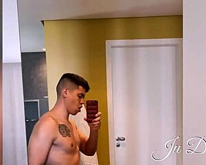 damn, hot bathroom sex with my skinny latina friend’s boyfriend buttplug deepthroat and pussy licking all around