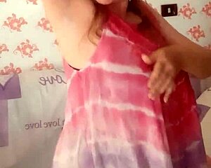 doesn't this cougar granny's dance make you throb for her big tits?