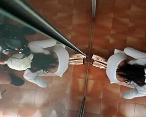 wanna watch this milf in fishnets heels suck big cock for cash gagging deepthroat creampie mouth?