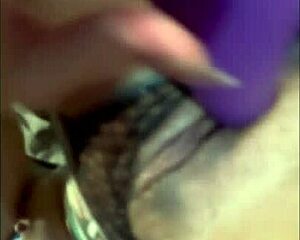 latina beauty masturbates with dildo in her cozy home waiting for roommate to finish her off