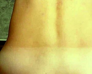 Naughty brunette babe rides cock then bends for doggystyle ass creampie close-up gaping