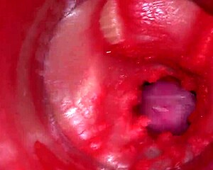 Camera deep in oiled pussy captures monster cock creampie orgasm in 4k