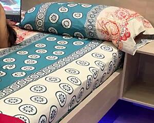 caught my perverted stepmom watching porn fucked her till she swallowed cum 💦😈