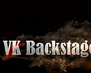 whoa bella grey backstage drinks piss gulps mouthful during hard dp anal fuck throat cum uncensored