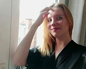 hey babe from paris sends horny masturbation video fingering hairy pussy close up for lover!