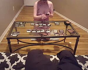 from mtg friends to lovers now she's riding me cowgirl 💕🎲