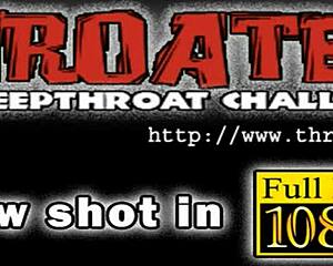 Monster Cock Engulfs Her Throat Deep