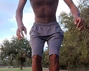 hempstead's dorm workout gets intense