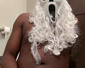 close-up homemade handjob on horny young guy's throbbing monster cock while he moans begging to nut hard