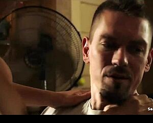 Alyssa Leblanc teases nipples in maid costume lapdance