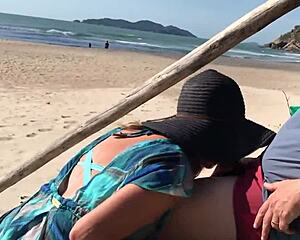 Milf Tongue-Teases Stranger Before Public Ass Pounding By Everyone