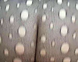 this mature blonde with the huge ass seduces me in lingerie then milks my creampie right inside her hoping no baby