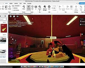 Fucking cute bunny dancer in costume after teasing striptease performance