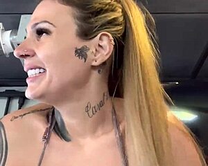 Gym workout beachfront Angra dos Reis bikini wet pussy dripping small waist tanned nearly got kicked out