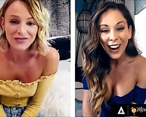 Mommysgirl Emma Hix And Stepmom Cherie Deville Lick Wet Pussies